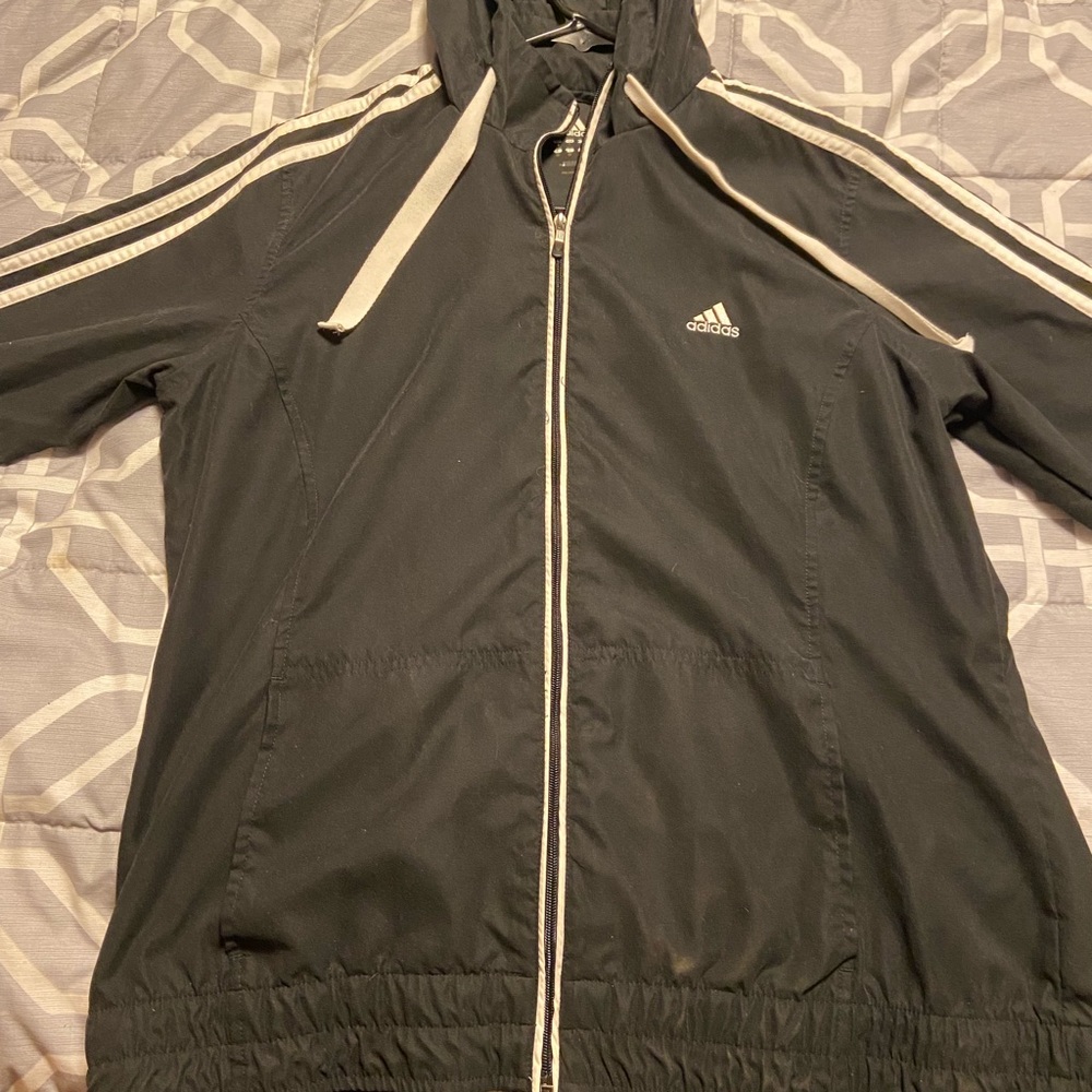 Adidas lightweight jacket.  Womens L